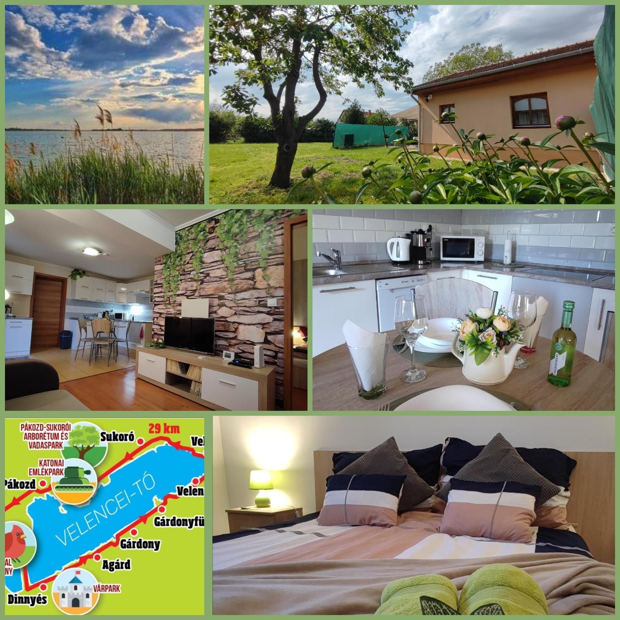 Gárdony Limonade Apartman Ac Agard Elmenyfuerdo Mellett מראה חיצוני תמונה